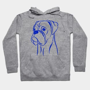 Boxer (Pink and Blue) Hoodie